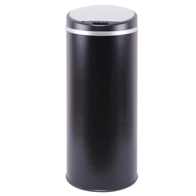 Image de Poubelle automatique 42l noir mat Kitchen Move bat 42li black
