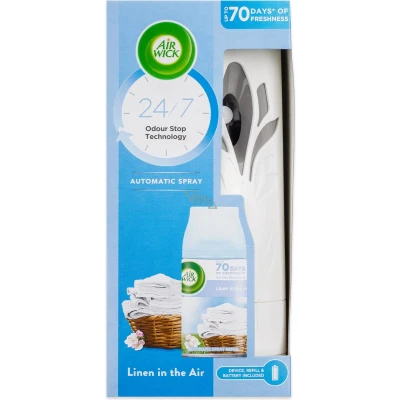 Afbeelding van Air Wick Freshmatic Linnen Geur Starterkit Dispenser + 1 Vulling