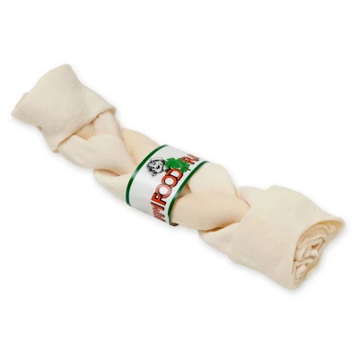 Afbeelding van Farm Food Rawhide Dental Braided Stick Rund Hondensnacks L