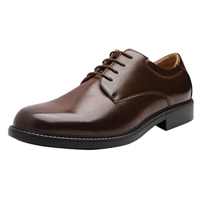 Afbeelding van BRUNO MARC Oxford schoenen voor heren stad kostuum bruiloft boot, Bruin/Donker