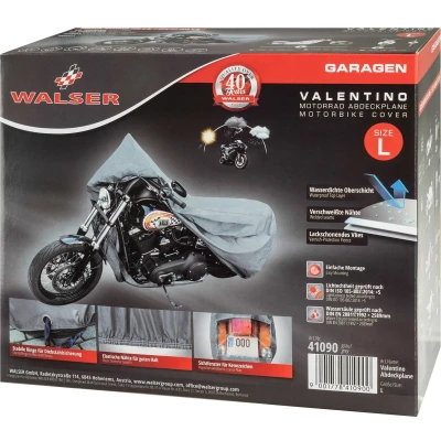 Afbeelding van WALSER 41090 Motorhoes L 100 250 alle weertypen, waterdicht, voor binnen, buiten