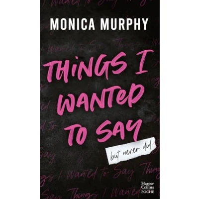 Afbeelding van THINGS I WANTED TO SAY (BUT NEVER DID) (ED.FRANCAISE)