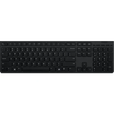 Afbeelding van Lenovo TAS draadloos Professioneel Oplaadbaar Toetsenbord (NL, Bedraad), Toetsenbord, Grijs
