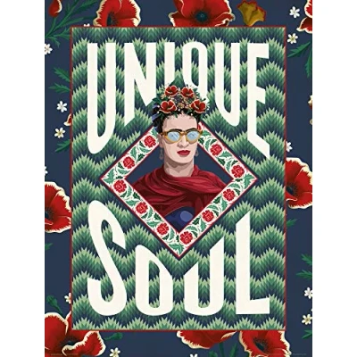 Afbeelding van Frida Kahlo Art Print &#039;Unique Soul&#039;