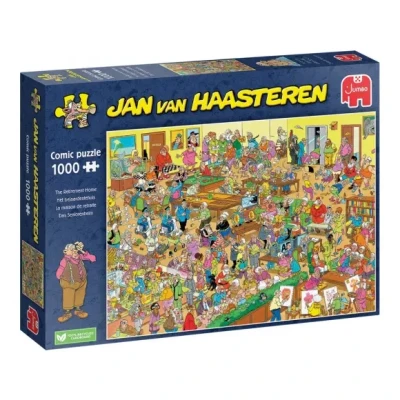 Afbeelding van Jan van Haasteren Het bejaardentehuis 1000 stukjes puzzel Legpuzzel