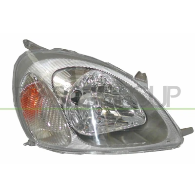 Afbeelding van PRASCO TY3204823 Koplampen rechts H4 Wit voor rechtsrijdend verkeer Met elektromotor regelmotor LWR TOYOTA: Yaris I Hatchback