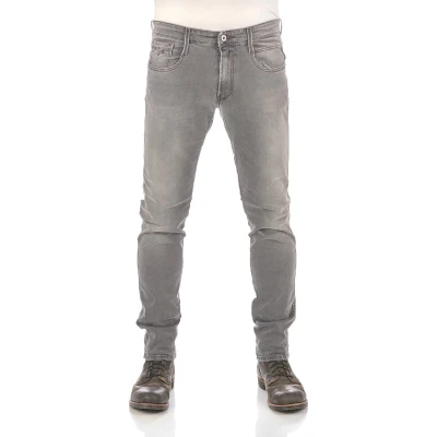 Afbeelding van Replay Anbass Slim fit jeans, Heren, Maat: 30x36, Dark grey