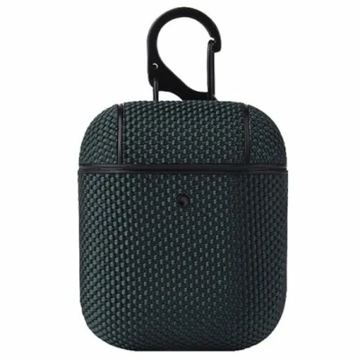 Afbeelding van AirPods 1/2 hoesje Hardcase Business series Donker groen Optimale bescherming voor jouw