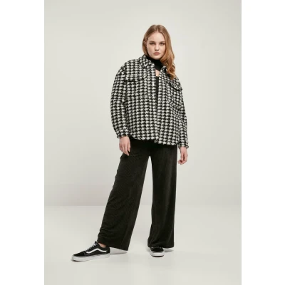 Afbeelding van Urban Classics Fleecejas, Dames, Maat: Medium, Darktaupeleo