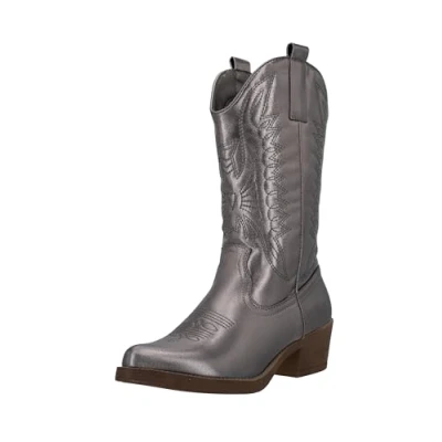 Afbeelding van Elara Bottes Femmes de Cowboy Motard Chunkyrayan, Gun Paris, 40 EU