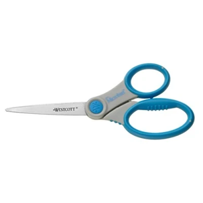 Afbeelding van Westcott Elite Microban Schaar 18 Cm Softgrip, Asymmetrische Ogen