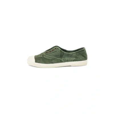 Afbeelding van Natural World Sneakers laag kaki, Heren, Maat: 41, Kaki Katoen