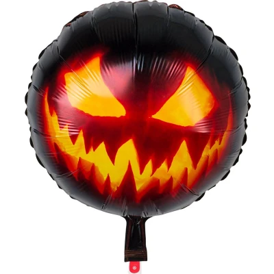 Afbeelding van Folieballon creepy pumpkin 72315