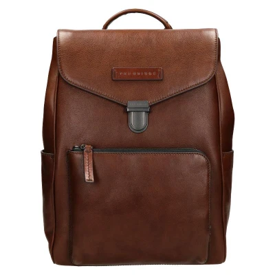 Afbeelding van The Bridge Laptoprugzakken Patta cognac