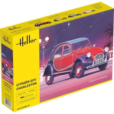 Afbeelding van HELLER Citroen 2CV Charlest.1:24