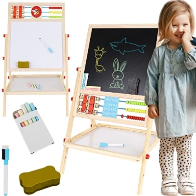 Afbeelding van Kruzzel Dubbelzijdige Houten Bord 22472