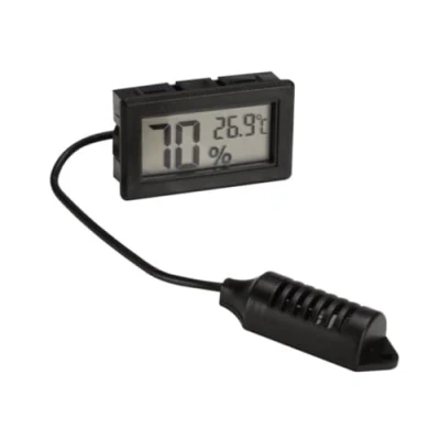 Afbeelding van Digitale Thermometer / Hygrometer Inbouw