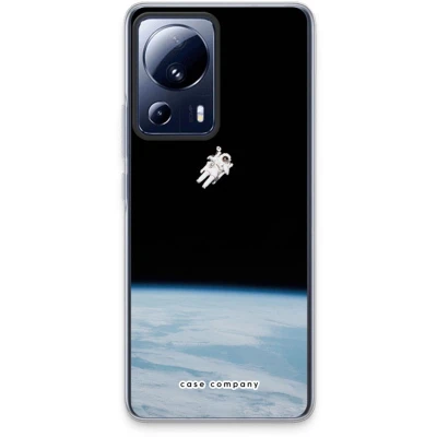 Afbeelding van Case Company® hoesje geschikt voor Xiaomi 13 Lite Alone in Space Soft Cover Telefoonhoesje Bescherming aan alle Kanten en Schermrand