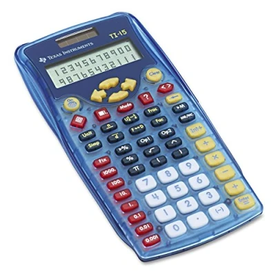 Afbeelding van Texas Instruments TI 15 Explorer Elementaire rekenmachine