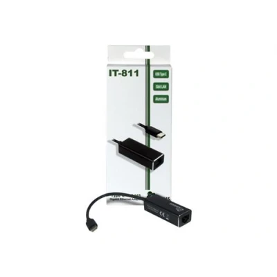 Image de Argus IT 811 Adaptateur réseau USB C Gigabit Ethernet noir