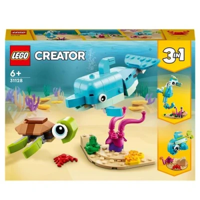 Image de LEGO® Creator 31128 Le Dauphin et la Tortue