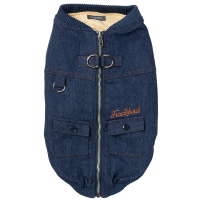 Afbeelding van Fuzzyard Hondenjas Harnas Kojima Hondenkleding Indigo 1