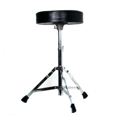 Image de RockJam Tabouret de batterie réglable avec assise rembourrée