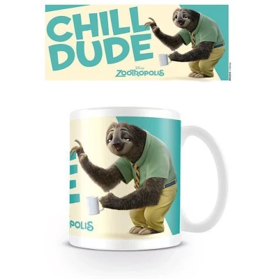 Afbeelding van Zootropolis MG23918 Chill Dude beker, keramiek, meerkleurig, 7,9 x 11 9,3 cm