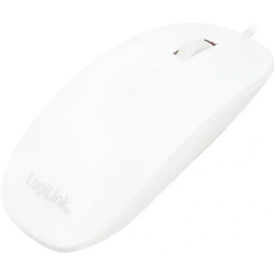 Image de LogiLink Slim souris USB blanc