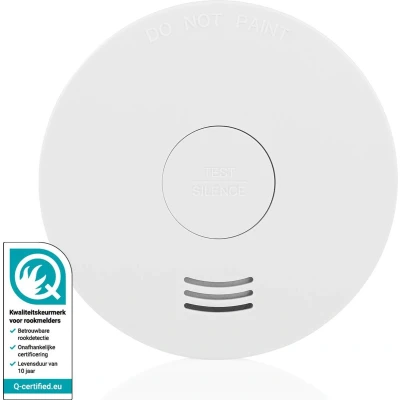 Afbeelding van Smartwares Rookmelder FSM 12400 Inclusief 10 Jaar batterij sensor 85 dB Q label