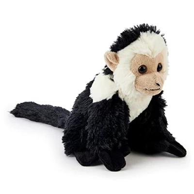 Afbeelding van Zappi Co pluche dier voor kinderen, kapucijner aap, speelgoed (23 25 cm), dierencollectie, safari, pasgeborenen, eerste kind
