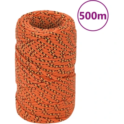 Afbeelding van Boottouw 2 mm 500 m polypropyleen oranje