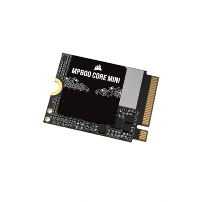 Image de SSD interne CORSAIR MP600 Core Mini 1To M.2 NVMe PCIe x4 Gen4 2 2230 Jusqu&#039;a 5.000 Mo/s Noir