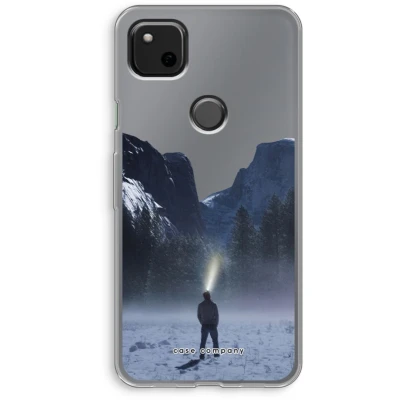 Afbeelding van Case Company® hoesje geschikt voor Google Pixel 4a Wanderlust Soft Cover Telefoonhoesje Bescherming aan alle Kanten en Schermrand
