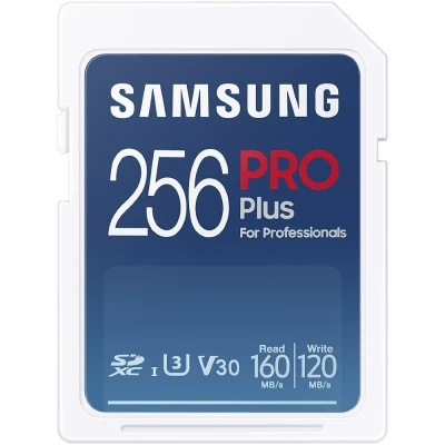 Afbeelding van Samsung Pro Plus SDXC Geheugenkaart 256 GB