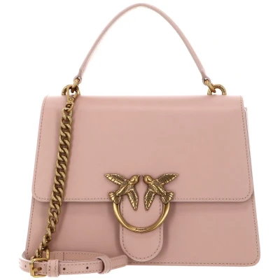 Afbeelding van Pinko LOVE One Classic Light Handtas, Dames, Maat: Size, Rosa