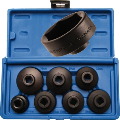 Afbeelding van BGS Oliefiltersleutelset Ø 24 38 mm 7 delig