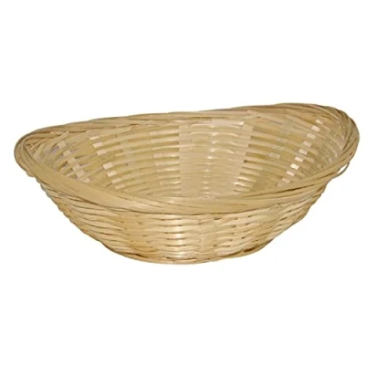 Image de Corbeille à Pain en Osier Ovale 229 mm Olympia x 6 229x178xmm