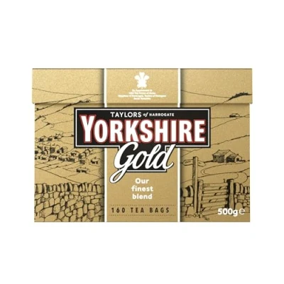 Image de Yorkshire Tea Gold Mélange premium Goût britannique traditionnel issu de sources durables 160 sachets thé (lot 6)