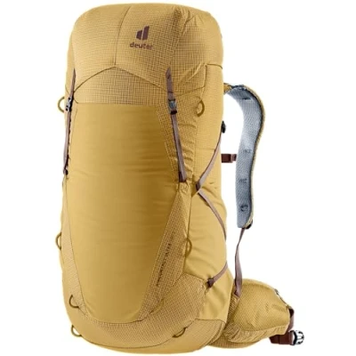 Afbeelding van deuter Aircontact Ultra 50+5 trekkingrugzak, Savanna Raisin, L, minimalistisch, Druif, Minimalistisch