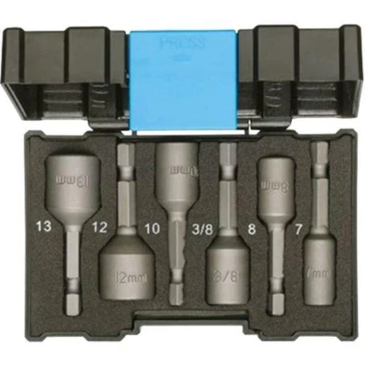 Image de GEDORE 666 006 boîte à clés pour embouts 1/4&quot; 6 pièces 2993244