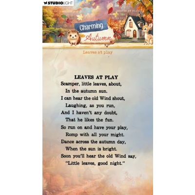 Afbeelding van Leaves at play Charming Autumn nr.872
