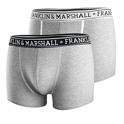 Afbeelding van Franklin &amp; Marshall Boxershorts heren Duo pack