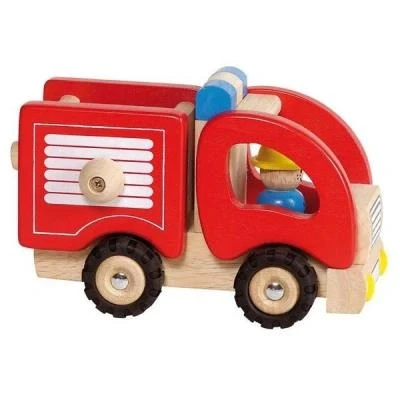 Image de Camion Pompiers en Bois