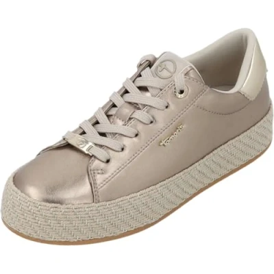 Afbeelding van Tamaris Dames 1 23713 42 Sneakers voor dames, Goud, EU