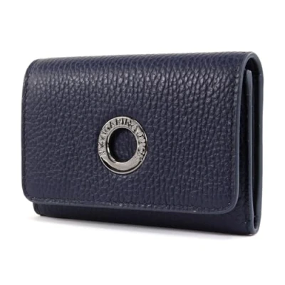 Afbeelding van MANDARINA DUCK Leren Portemonnee Mellow Leather Wallet Dress Blue Blauw