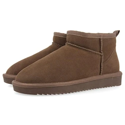 Afbeelding van Gioseppo Berek Snowboots, Dames, Maat: 37, Taupe Leer