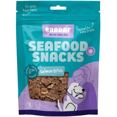 Afbeelding van Braaaf Salmon bites 70 gram
