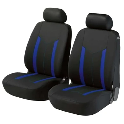 Afbeelding van WALSER ZIPP IT Basic 11796 Stoelhoes blauw/zwart Polyester Voor VOLKSWAGEN: Polo V Hatchback, Caddy 3, IV OPEL: Astra G Saloon