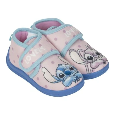 Afbeelding van Disney Stitch en Angel Sloffen Meisjes Pantoffels